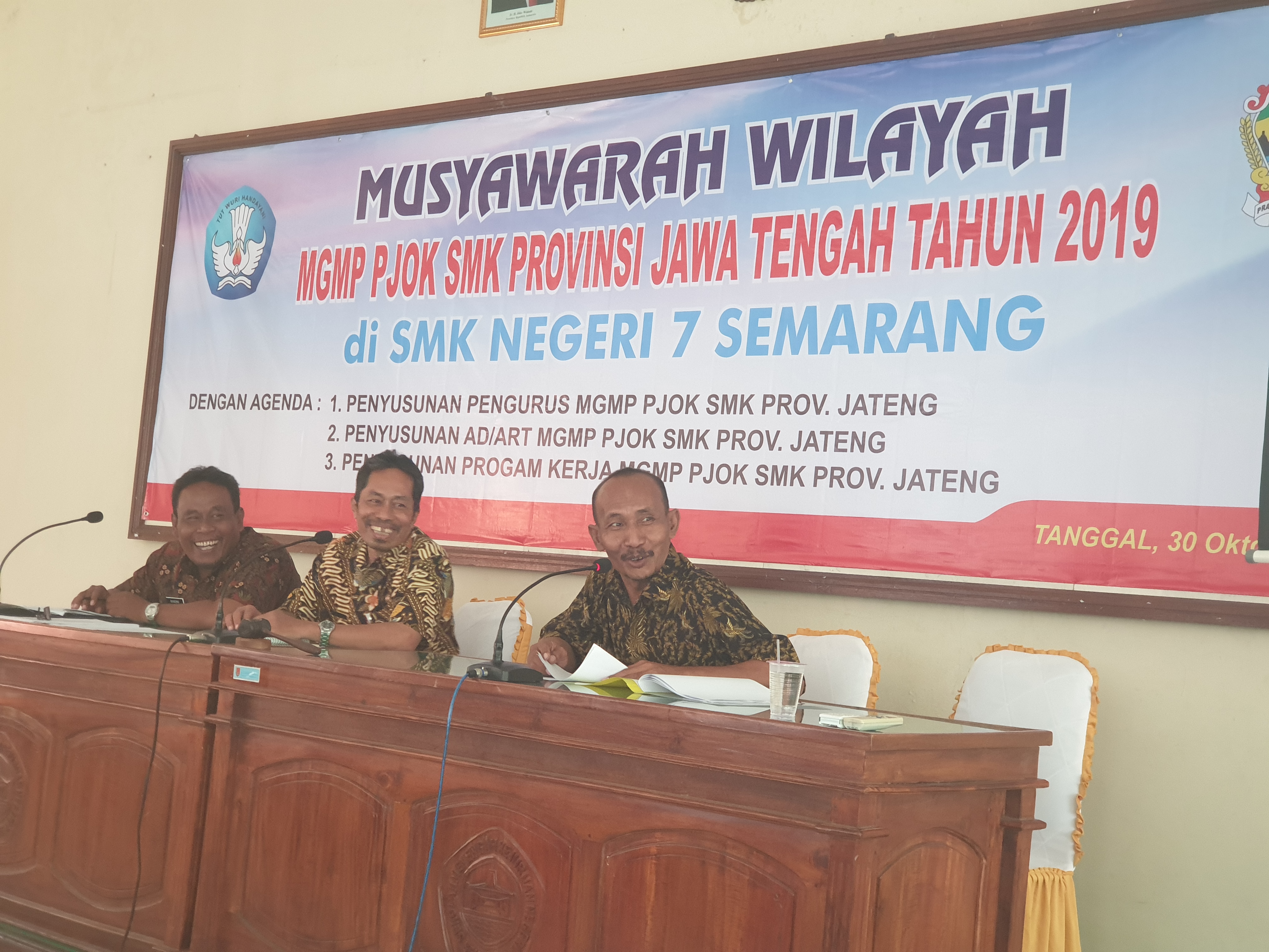 Pembentukan MGMP PJOK SMK Prov Jateng